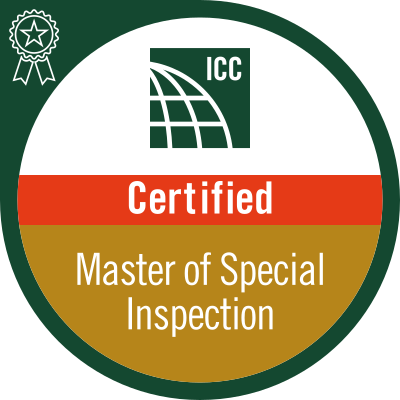 certified master of special inspection